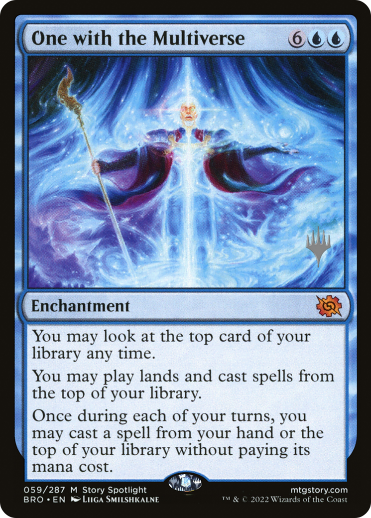 FOIL One with the Multiverse (PPBRO-59P) - The Brothers' War Promos - Magic The Gathering