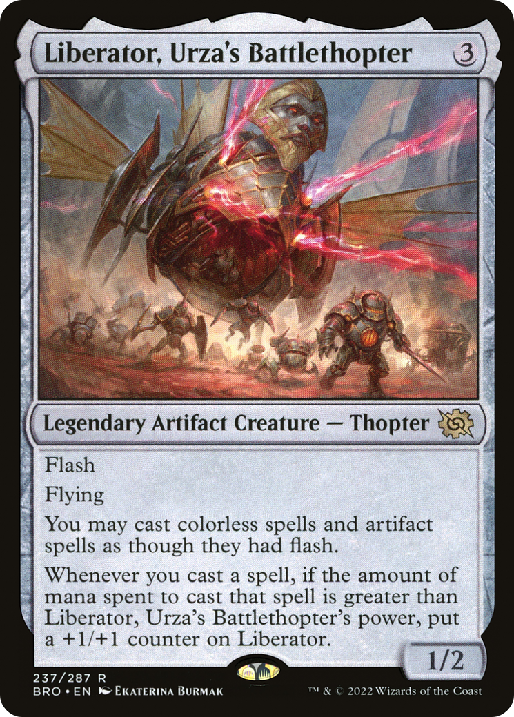 Liberator, Urza's Battlethopter (BRO-237) - The Brothers' War - Magic The Gathering