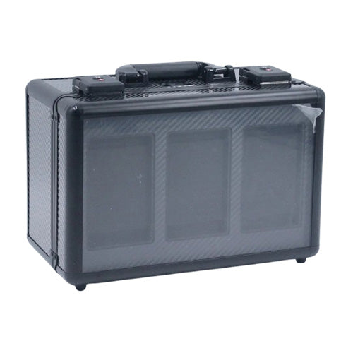 Hobby Lock Cases The Show Off 3-Row Graded Card Storage Black