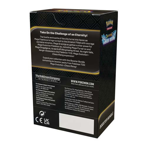 Pokemon TCG Mega Evolution Chaos Rising Booster Bundle