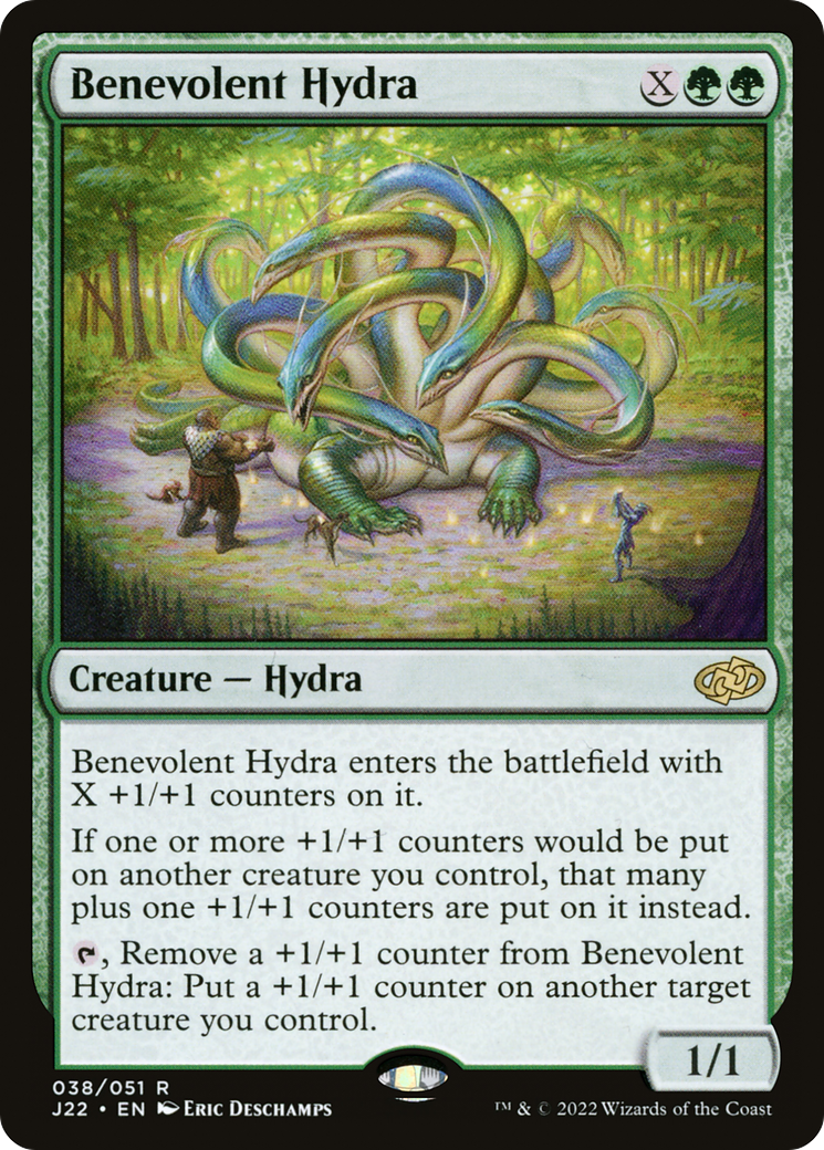 FOIL Benevolent Hydra (J22-038) - Jumpstart 2022 - Magic The Gathering