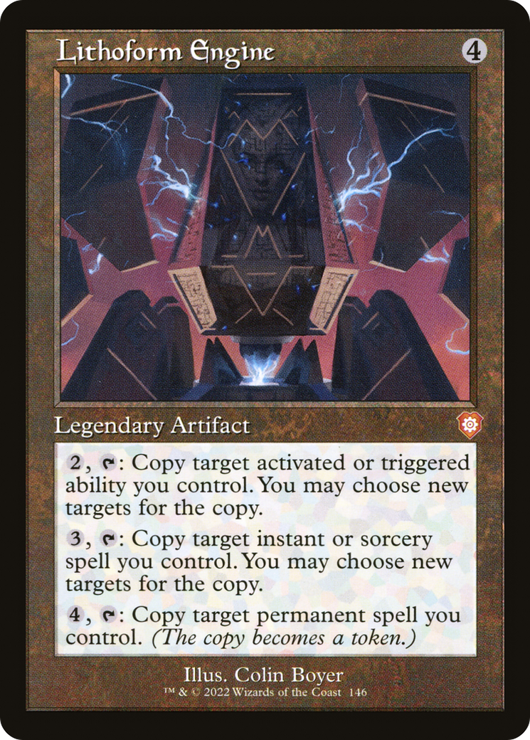 Lithoform Engine (Retro Frame) (BRC-146) - The Brothers' War Commander - Magic The Gathering