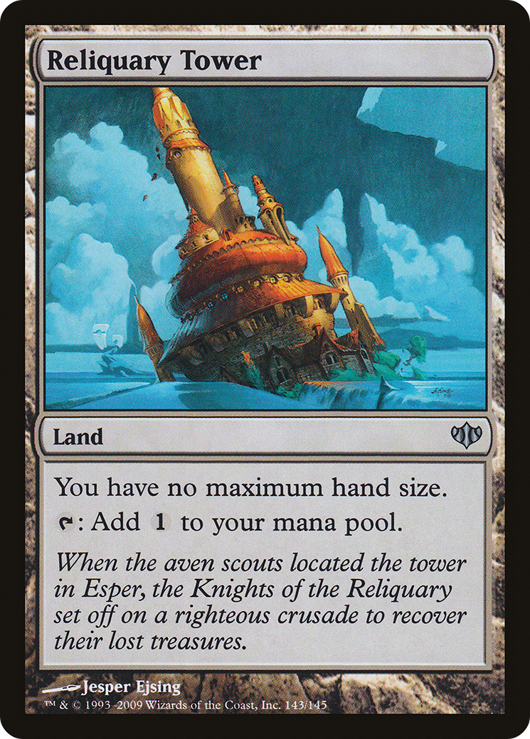 Reliquary Tower (CON-143) - Conflux - Magic The Gathering
