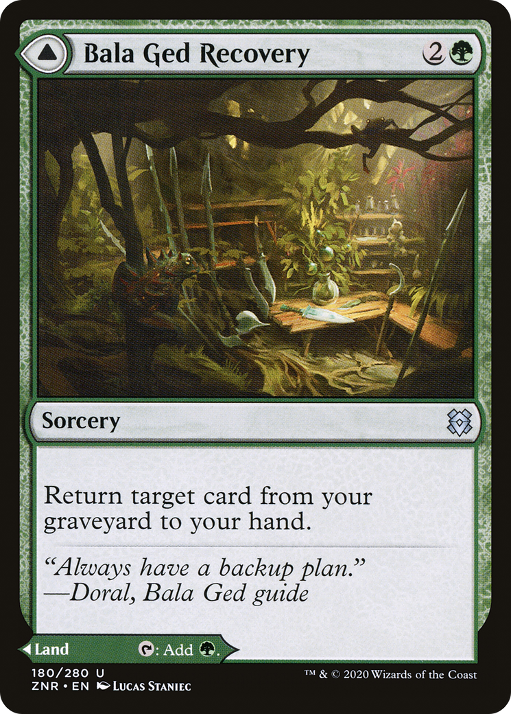 FOIL Bala Ged Recovery (ZNR-180) - Zendikar Rising - Magic The Gathering