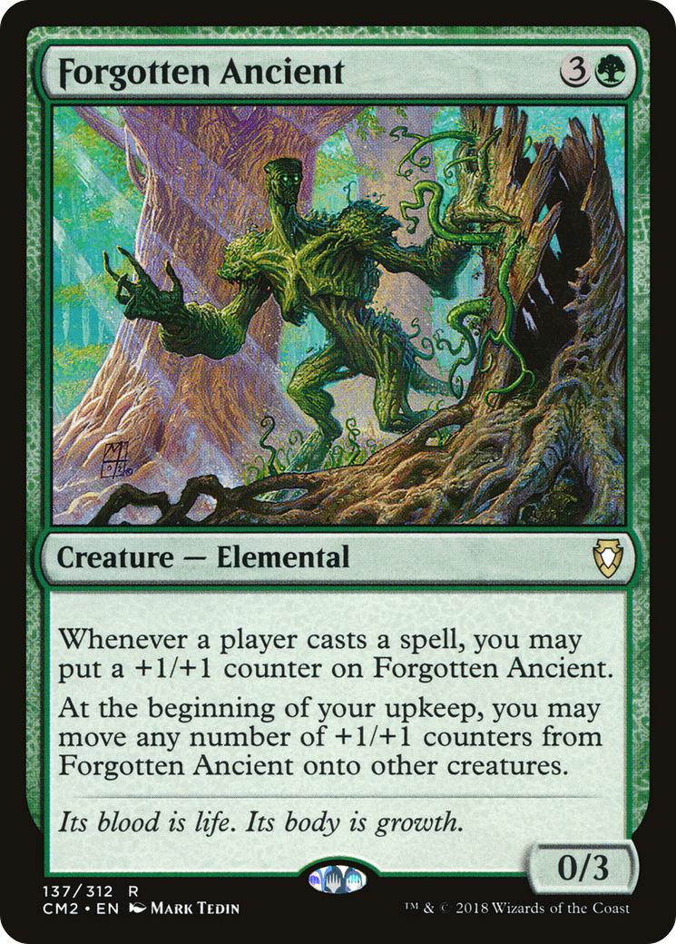 Forgotten Ancient (CM2-137) - Commander Anthology Volume II - Magic The Gathering