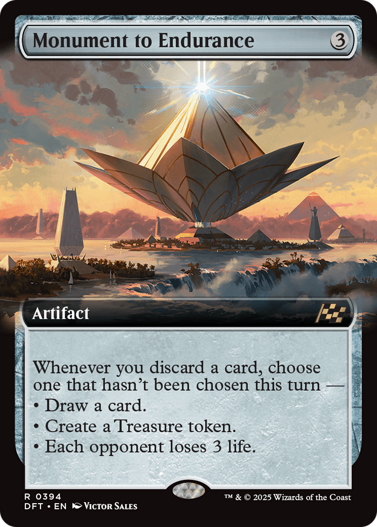 Monument to Endurance (DFT-394) - Aetherdrift - Magic The Gathering