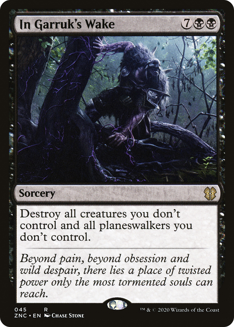 In Garruk's Wake (ZNC-045) - Zendikar Rising Commander - Magic The Gathering