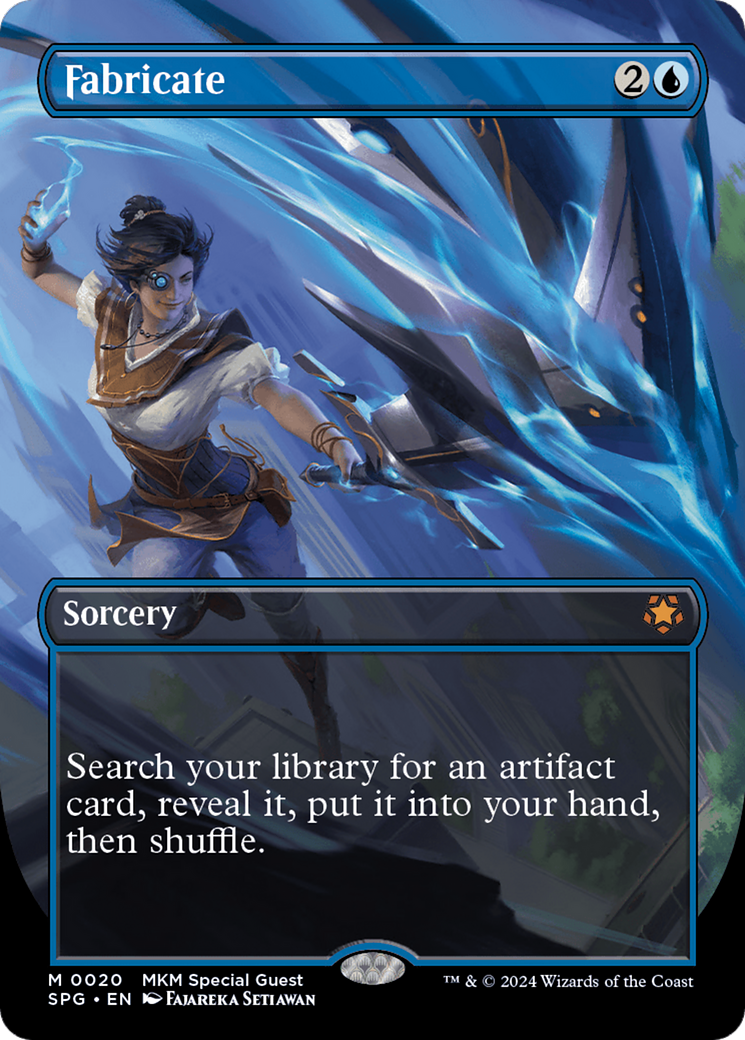 Fabricate (Borderless) (SPG-020) - Special Guests - Magic The Gathering