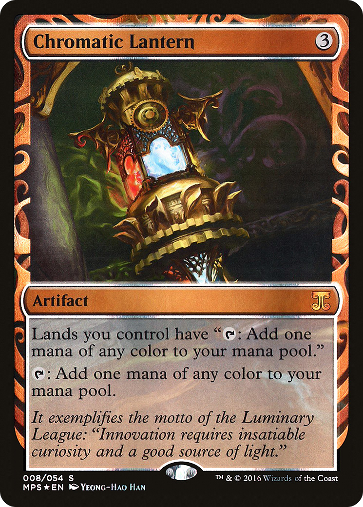 FOIL Chromatic Lantern (MPS-008) - Kaladesh Inventions - Magic The Gathering