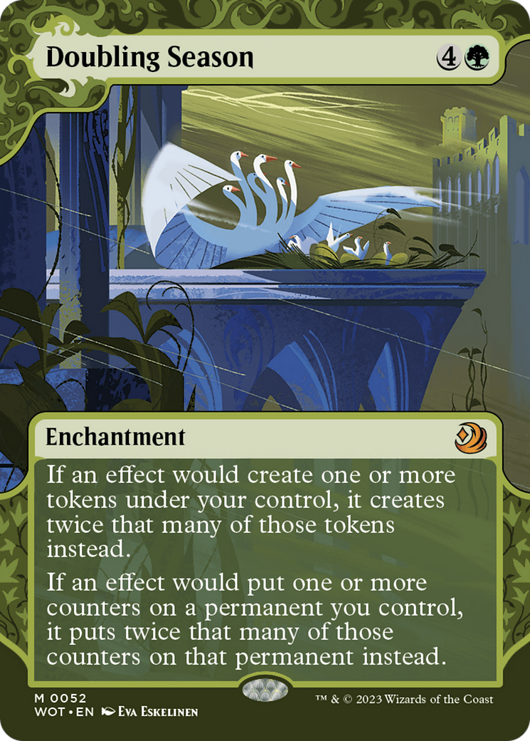Doubling Season (WOT-052) - Wilds of Eldraine: Enchanting Tales - Magic The Gathering