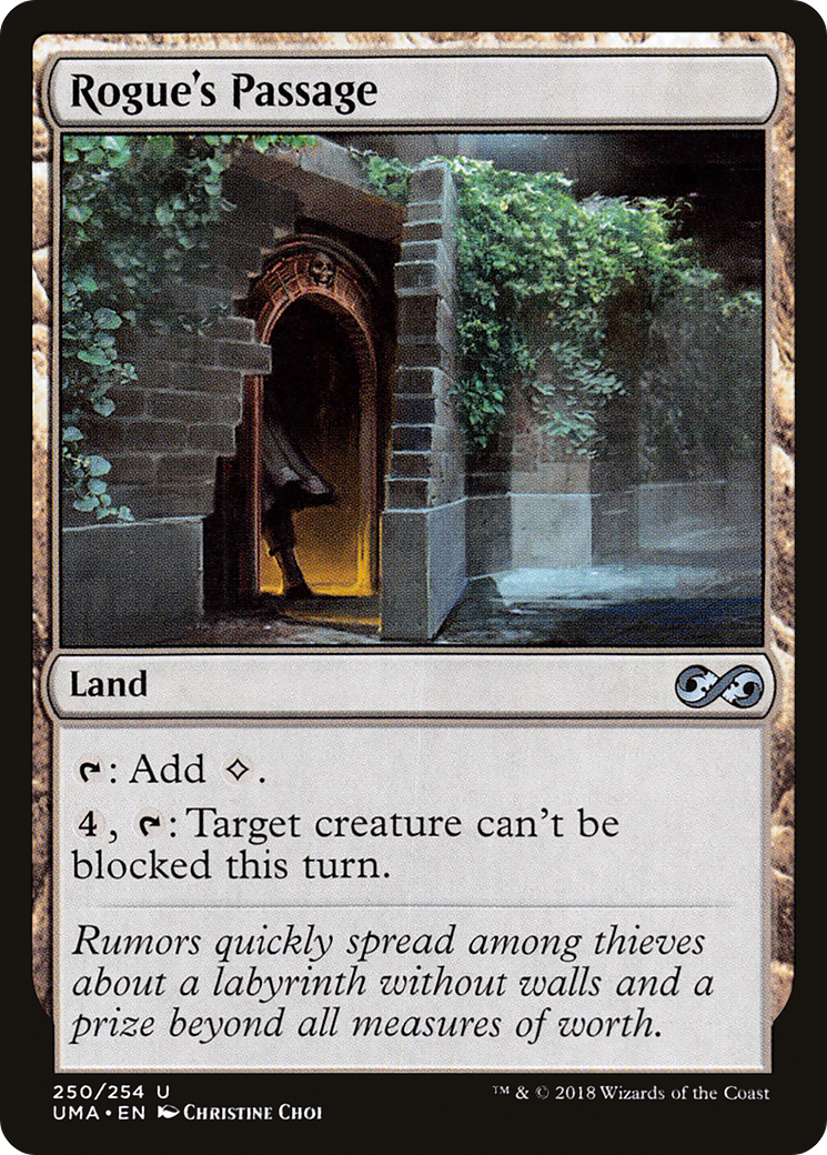 FOIL Rogue's Passage (UMA-250) - Ultimate Masters - Magic The Gathering