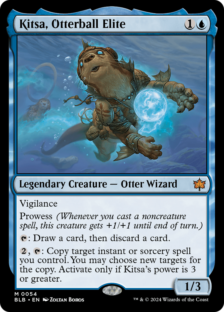 Kitsa, Otterball Elite (BLB-054) - Bloomburrow - Magic The Gathering
