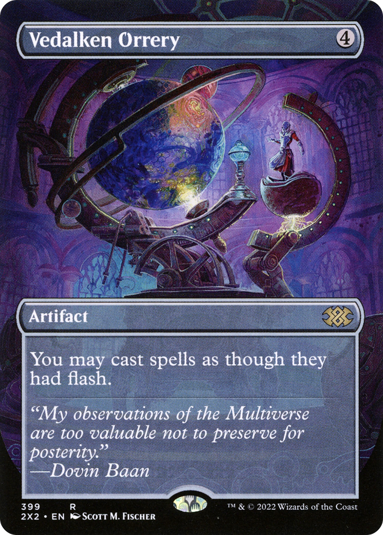 Vedalken Orrery (Borderless) (2X2-399) - Double Masters 2022 - Magic The Gathering