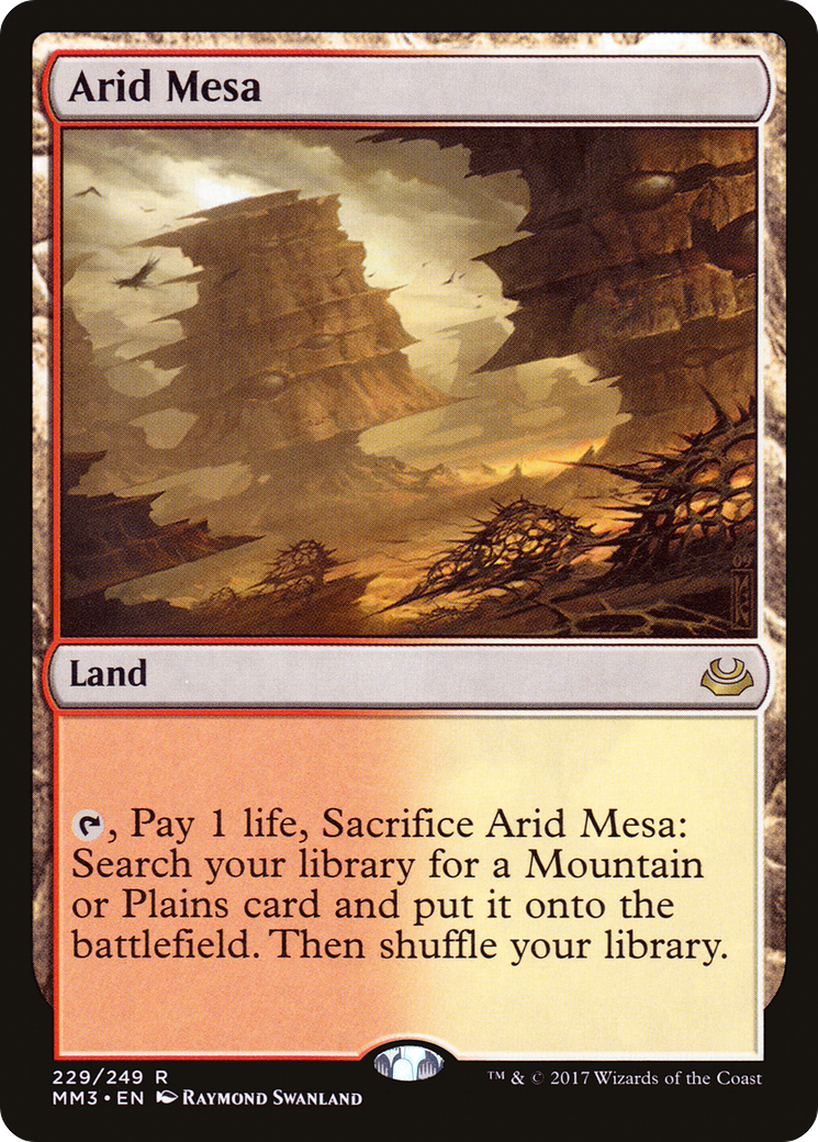 Arid Mesa (MM3-229) - Modern Masters 2017 - Magic The Gathering
