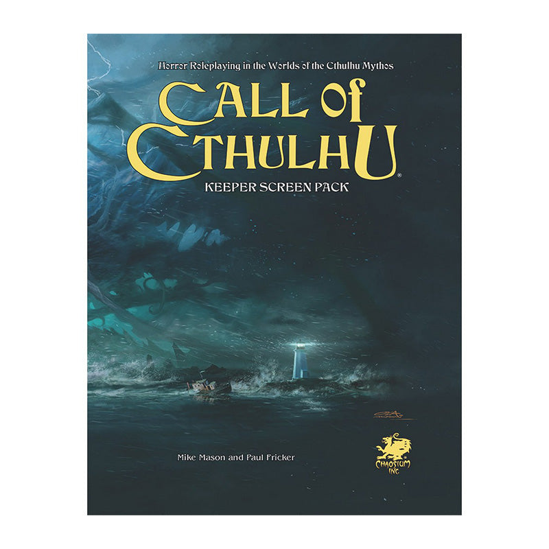 Call of Cthulhu RPG Chaosium’s 50th Anniversary Slipcase Set Core Rulebooks