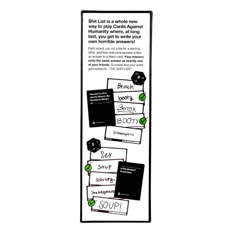 Cards Against Humanity Shit List (Standalone Game)