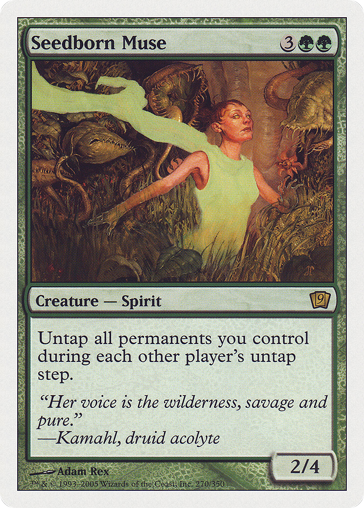 Seedborn Muse (9ED-270) - Ninth Edition - Magic The Gathering