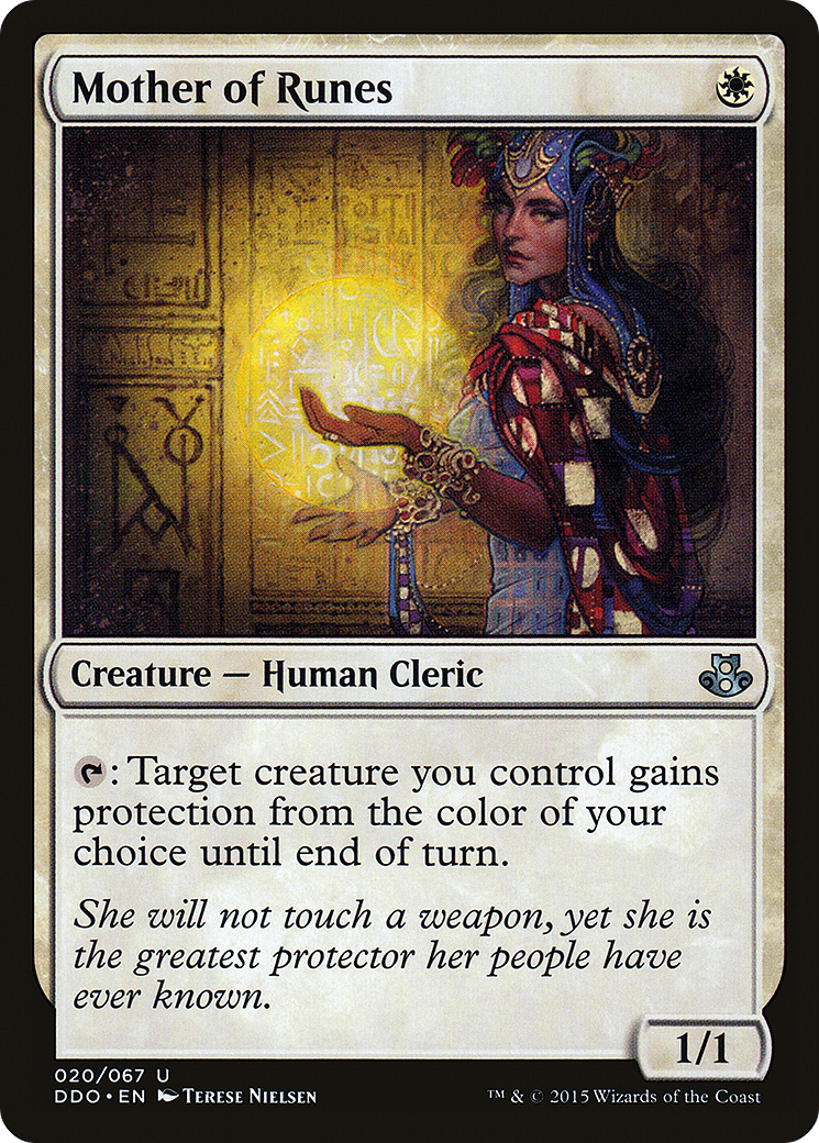 Mother of Runes (DDO-020) - Duel Decks: Elspeth vs. Kiora - Magic The Gathering