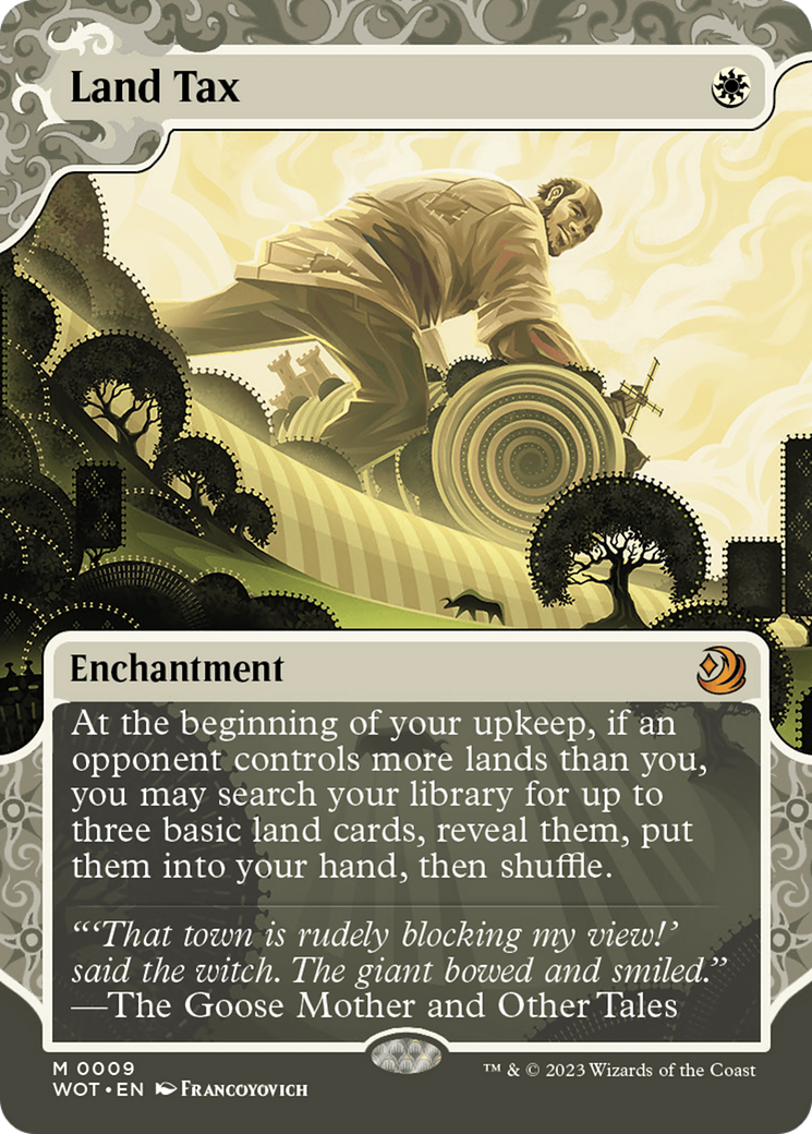 Land Tax (WOT-009) - Wilds of Eldraine: Enchanting Tales - Magic The Gathering