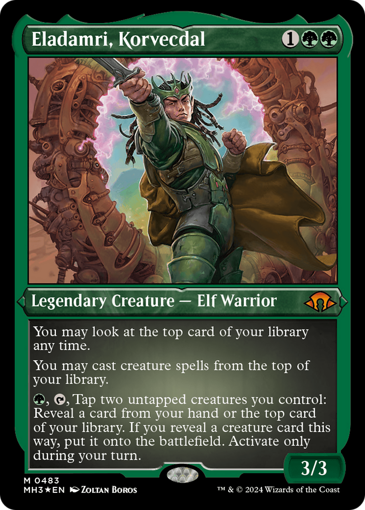 FOIL Eladamri, Korvecdal (MH3-483) - Modern Horizons 3 - Magic The Gathering