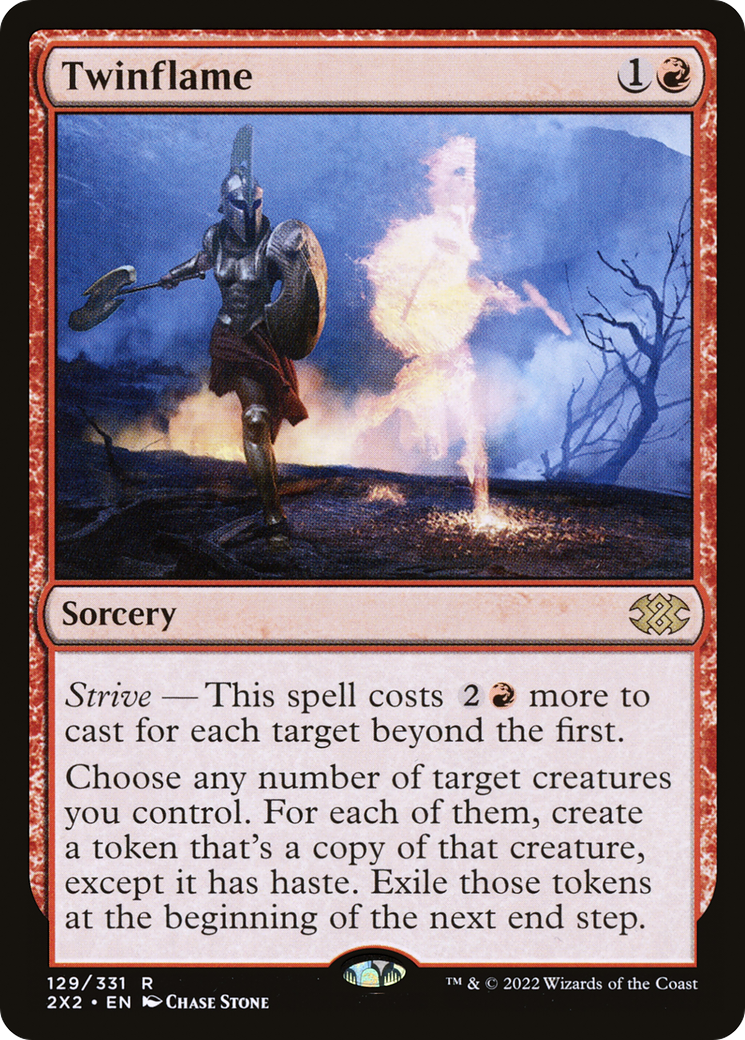 FOIL Twinflame (2X2-129) - Double Masters 2022 - Magic The Gathering