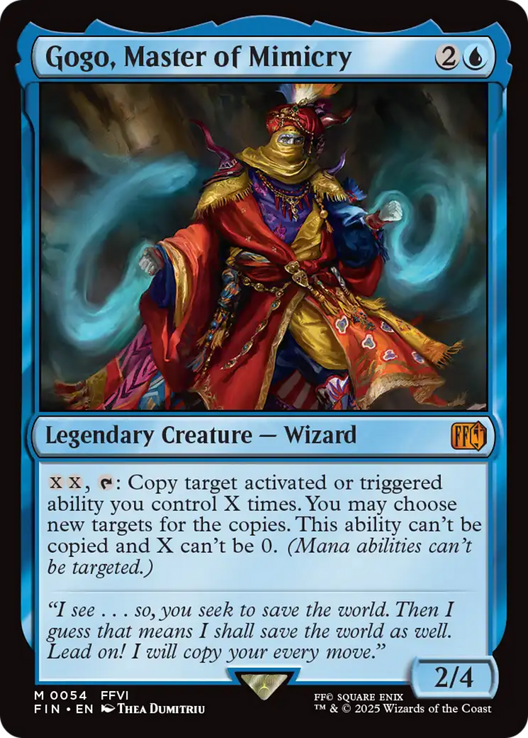 FOIL Gogo, Master of Mimicry (FIN-054) - FINAL FANTASY - Magic The Gathering