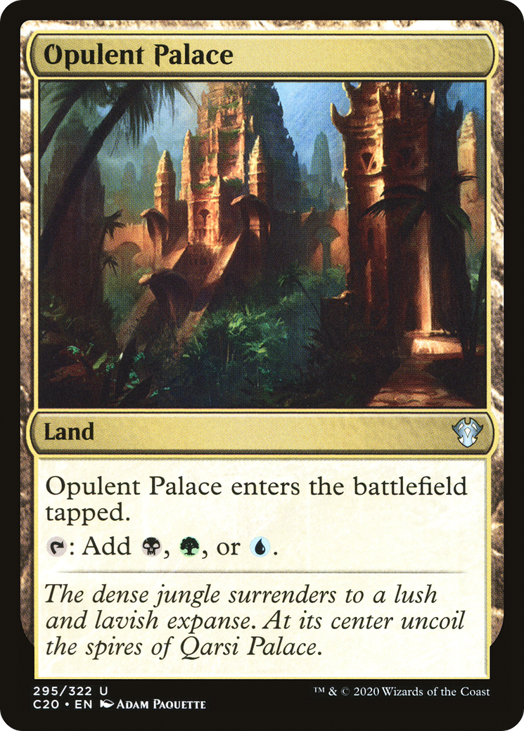 Opulent Palace (C20-295) - Commander 2020 - Magic The Gathering