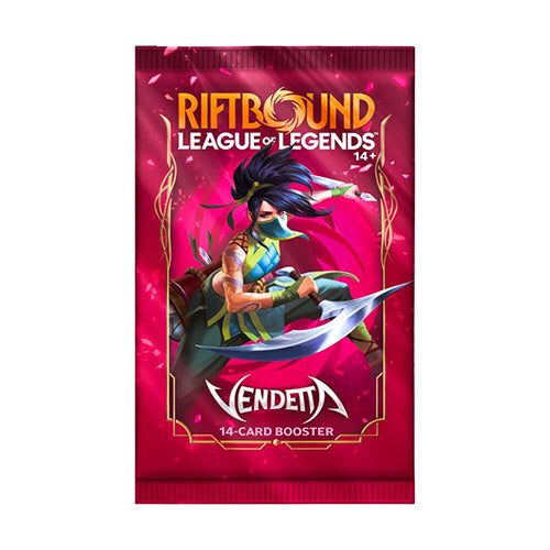 Riftbound League of Legends TCG Vendetta Single Booster Pack