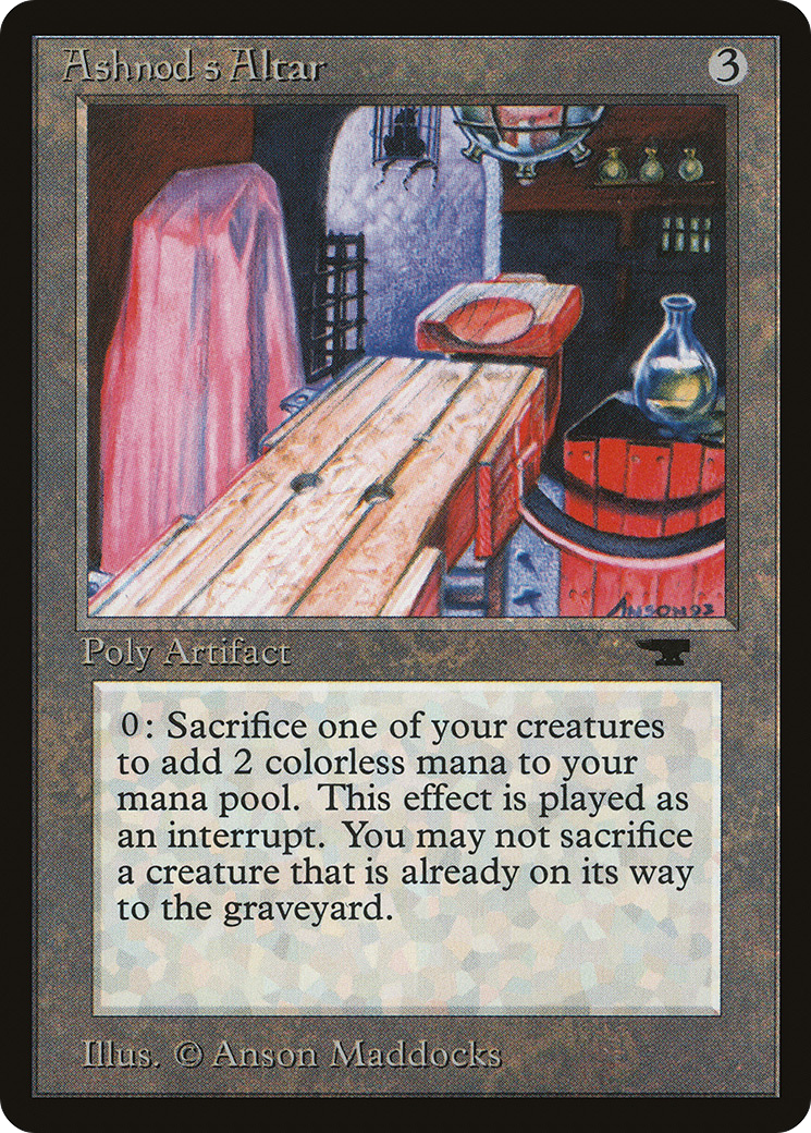 Ashnod's Altar (ATQ-) - Antiquities - Magic The Gathering