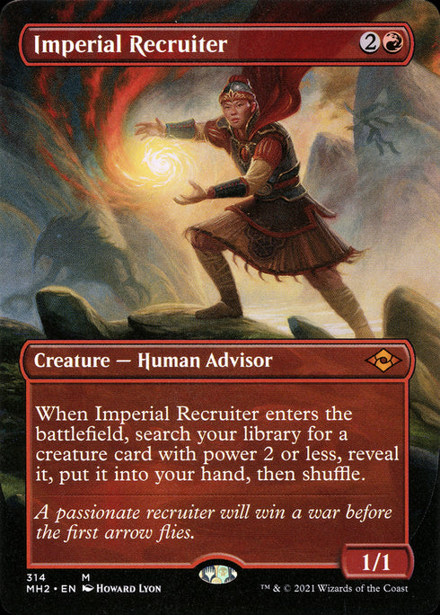 Imperial Recruiter (MH2-314) - Modern Horizons 2 (Borderless) - Magic The Gathering