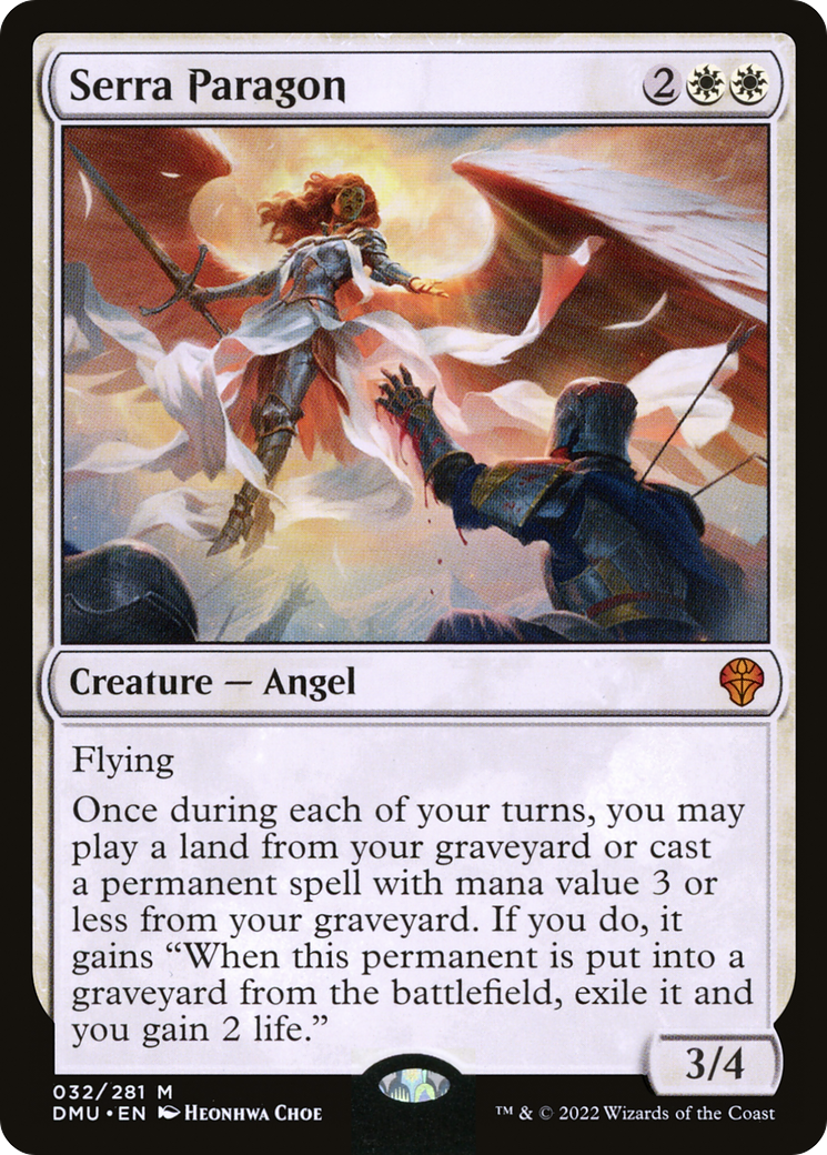 FOIL Serra Paragon (DMU-032) - Dominaria United - Magic The Gathering