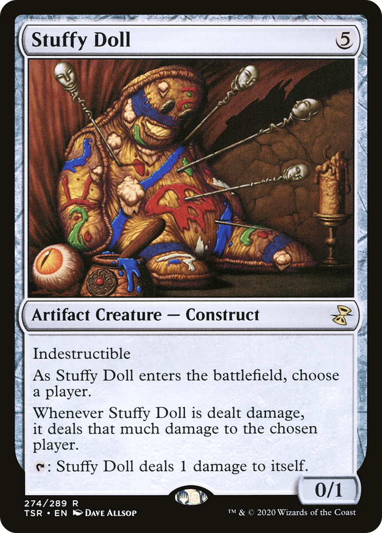 FOIL Stuffy Doll (TSR-274) - Time Spiral Remastered - Magic The Gathering