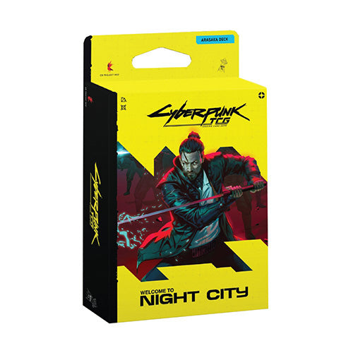 Cyberpunk TCG Welcome to Night City Embracing Power Starter Deck