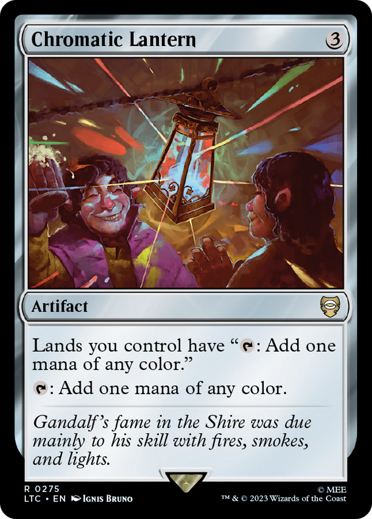 Chromatic Lantern (LTC-275) - Tales of Middle-earth Commander - Magic The Gathering