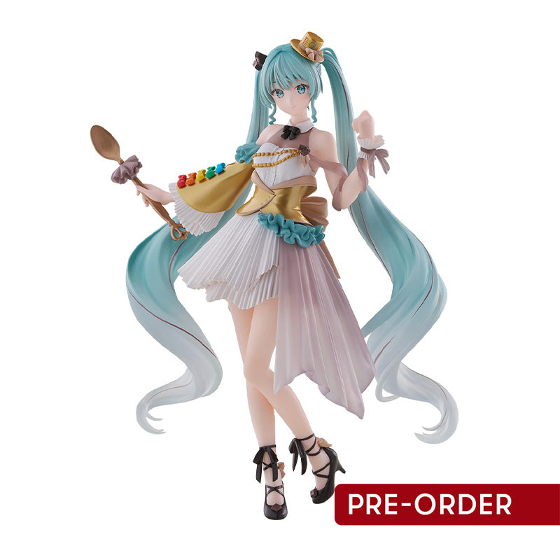 Character Vocal Series 01 Hatsune Miku x Tirol Choco Collaboration Figure Coffee Nougat Another Color Version
