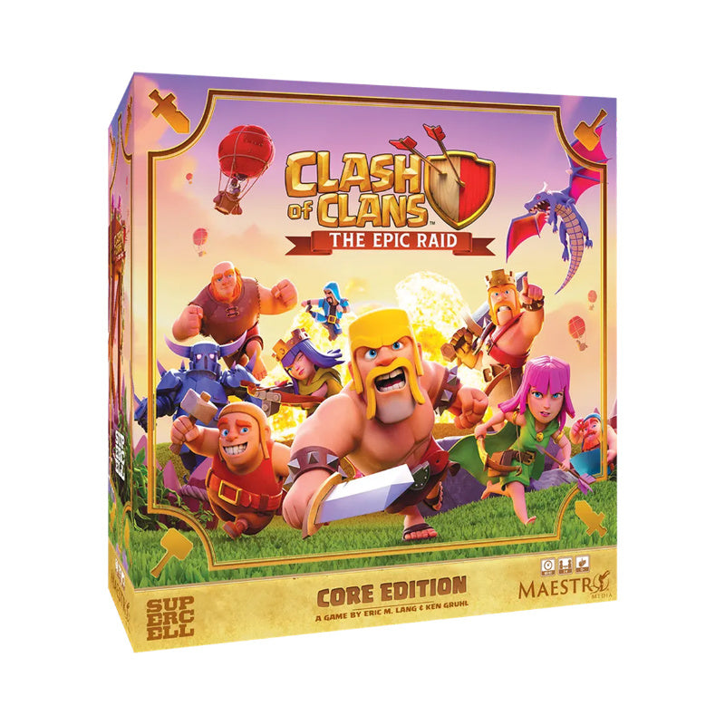 Clash of Clans The Epic Raid Extra Mustache Tier (Core Edition + Kickstarter Pack)