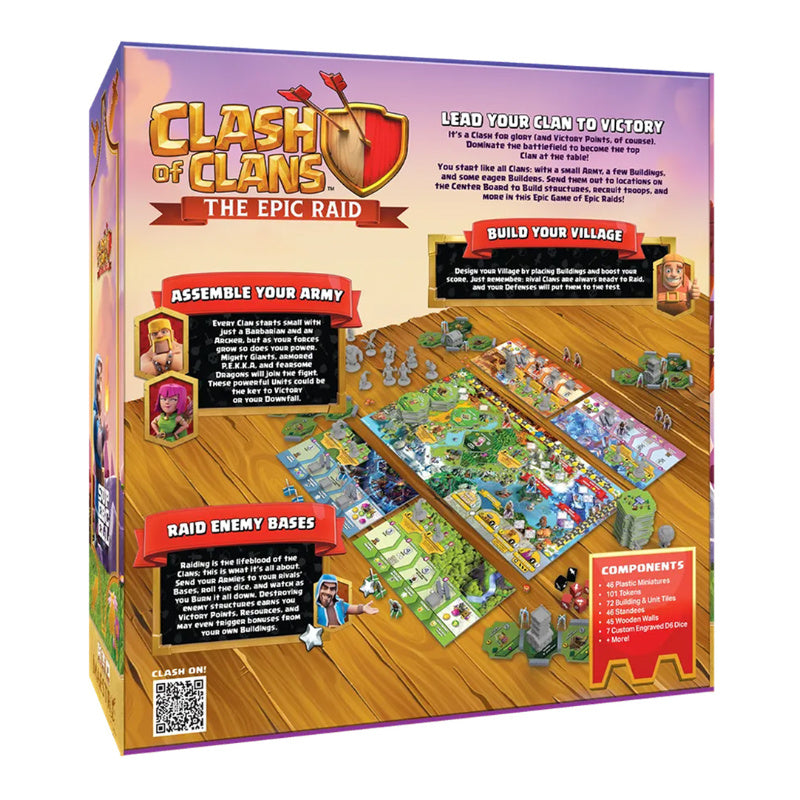 Clash of Clans The Epic Raid Extra Mustache Tier (Core Edition + Kickstarter Pack)