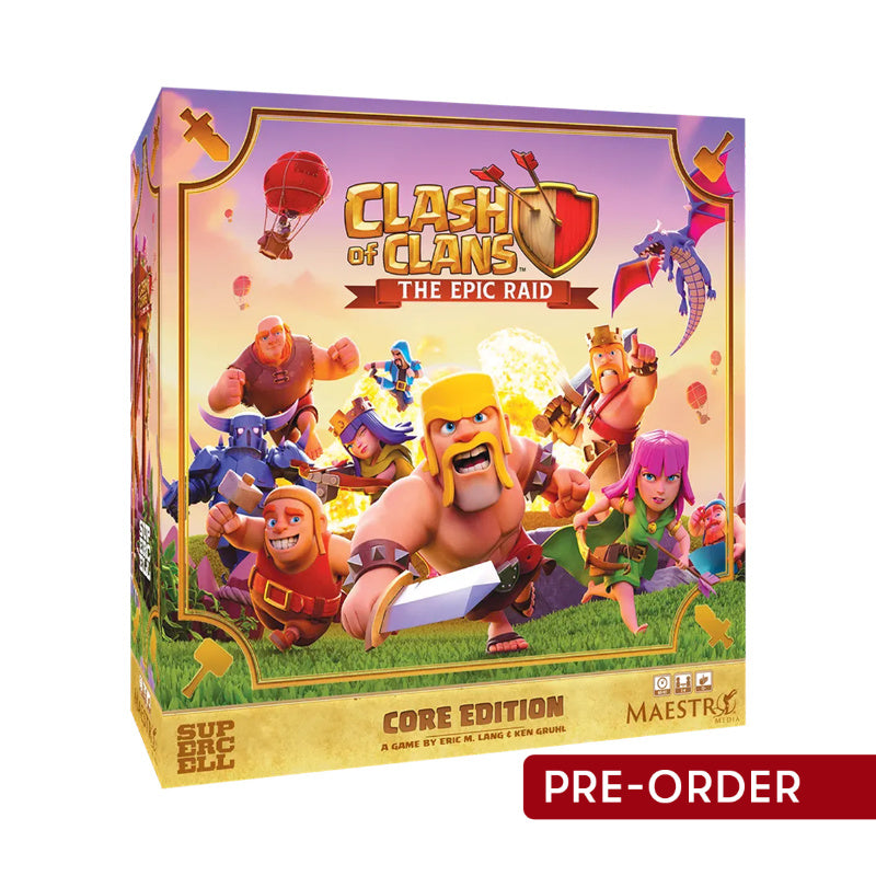 Clash of Clans The Epic Raid Extra Mustache Tier (Core Edition + Kickstarter Pack)