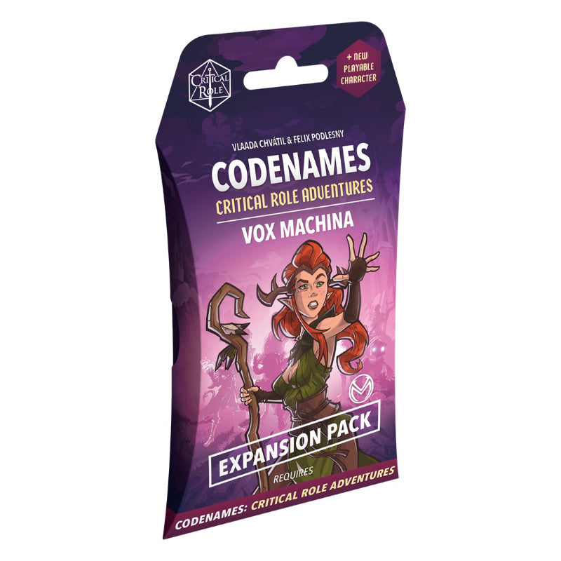 Codenames Critical Role Adventures Vox Machina Expansion Pack