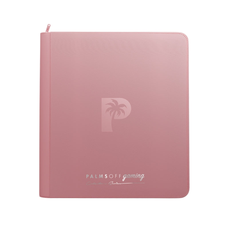Collector's Series 12 Pocket Zip Trading Card Binder - PINK