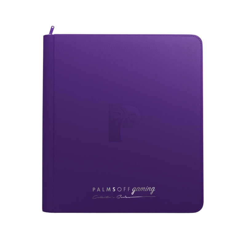 Collector's Series 12 Pocket Zip Trading Card Binder - PURPLE