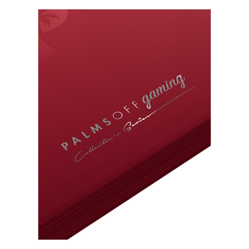 Collector's Series 12 Pocket Zip Trading Card Binder - RED