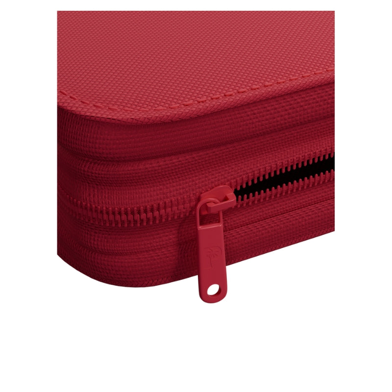 Collector's Series 12 Pocket Zip Trading Card Binder - RED
