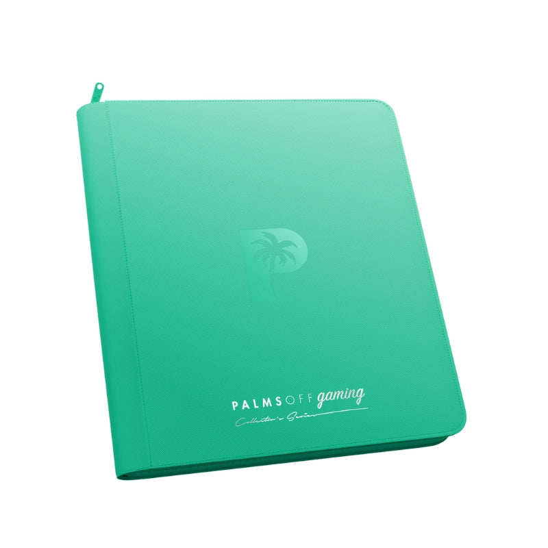 Collector's Series 12 Pocket Zip Trading Card Binder - TURQUOISE