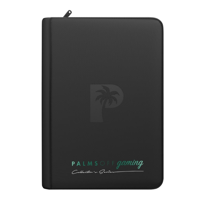 Collector's Series 4 Pocket Zip Trading Card Binder BLACK