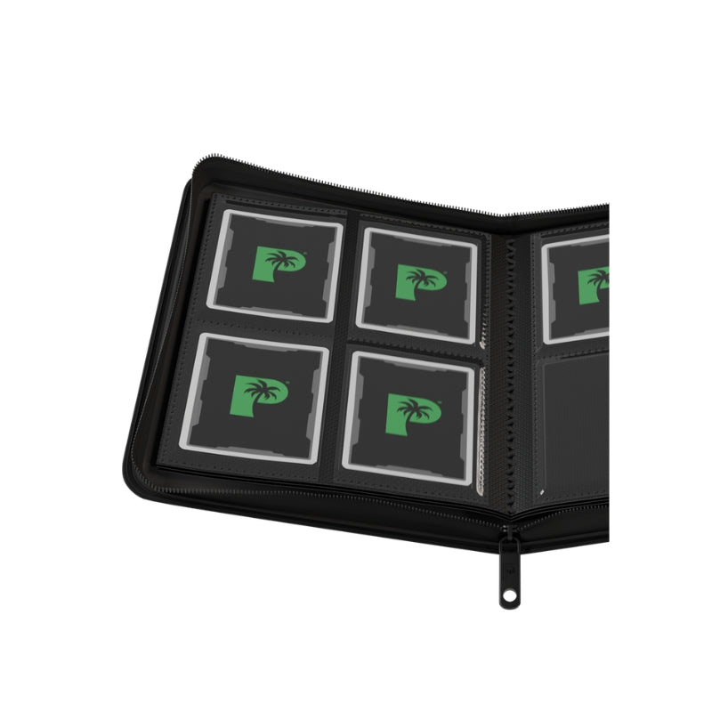 Collector's Series 4 Pocket Zip Trading Card Binder BLACK