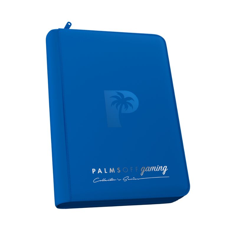 Collector's Series 4 Pocket Zip Trading Card Binder - BLUE