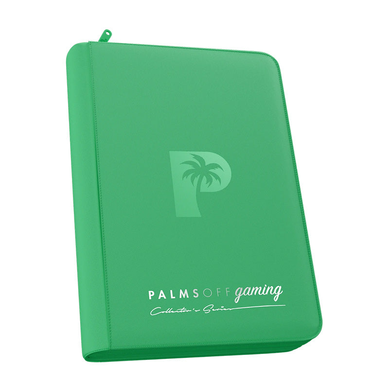 Collector's Series 4 Pocket Zip Trading Card Binder - GREEN