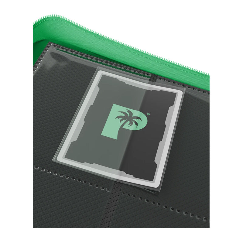Collector's Series 4 Pocket Zip Trading Card Binder - GREEN