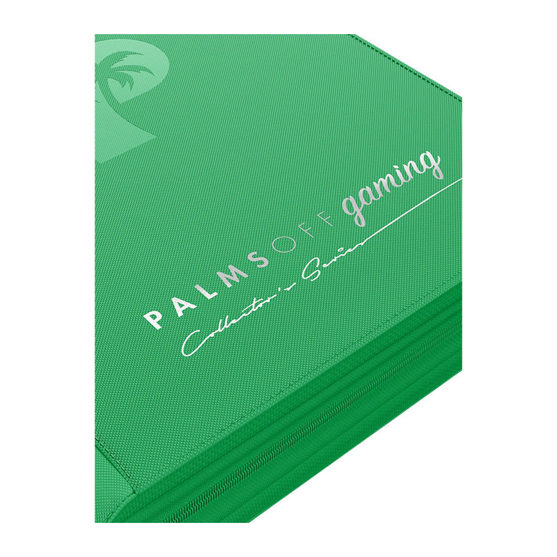 Collector's Series 4 Pocket Zip Trading Card Binder - GREEN
